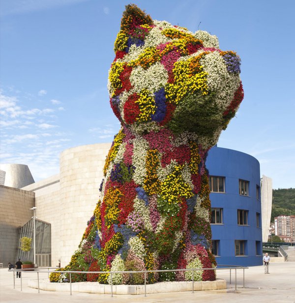 Guggenheim Museum Bilbao, sculpture, statue, toy, balloon,