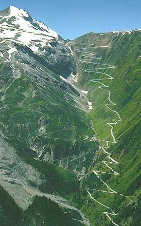 Stelvio Pass Road, Italy