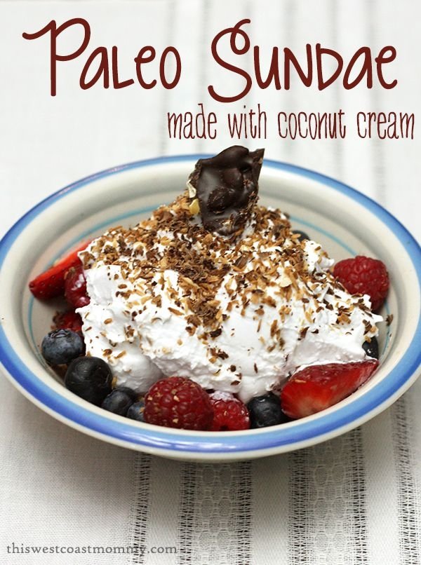 Paleo Sundae