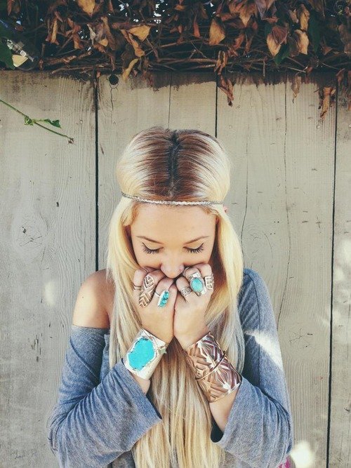 Boho Chic Headband Style