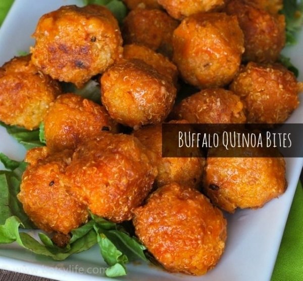 Buffalo Quinoa Bites