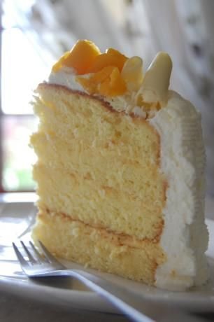 Passion Fruit Chiffon Cake