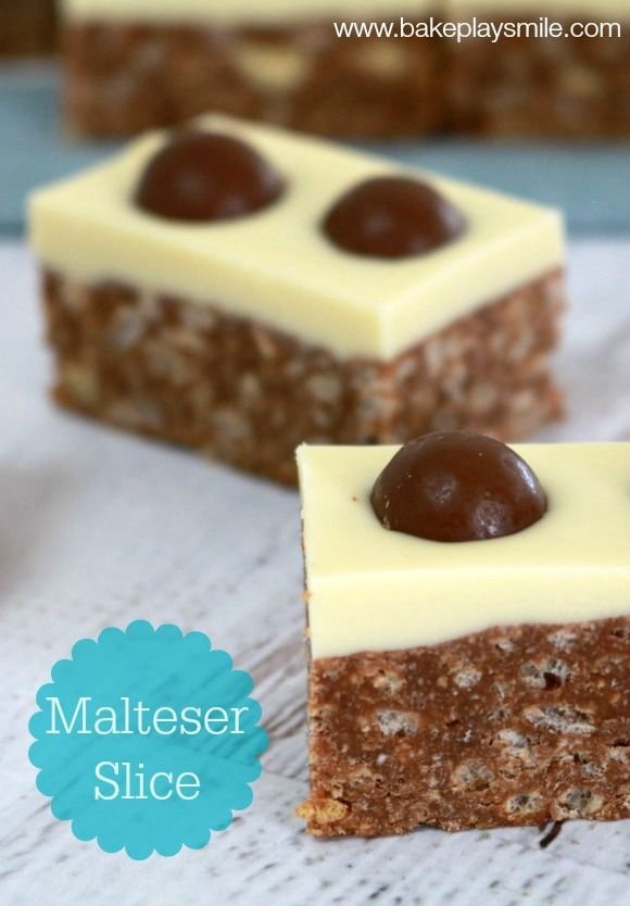 Malteser Slice