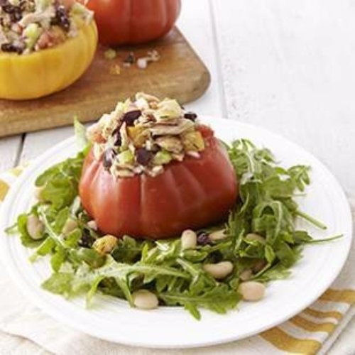 Tuna Stuffed Tomatoes