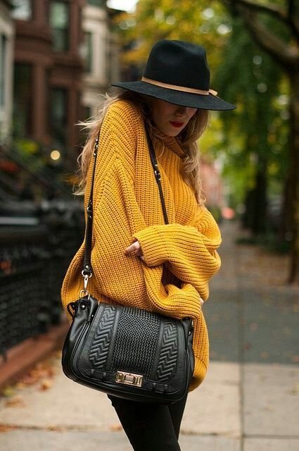 Black and (mustard) Yellow!