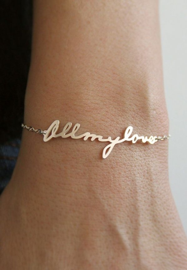 Signature Bracelet