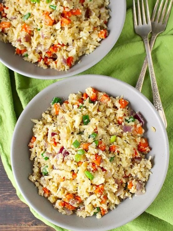 Paleo Cauliflower Fried Rice