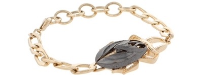 Asos Two Tone Metal Scarab Beetle Bracelet