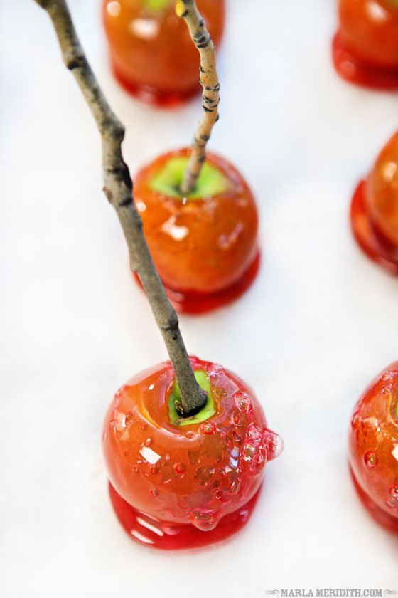 Mini Cinnamon Candy Apples