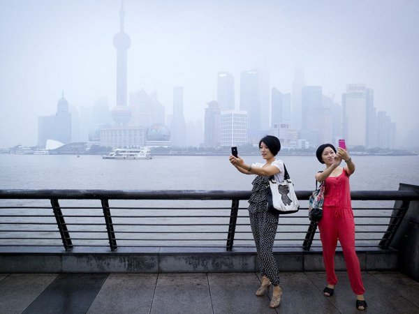 Shanghai Selfies - by Jian Gao