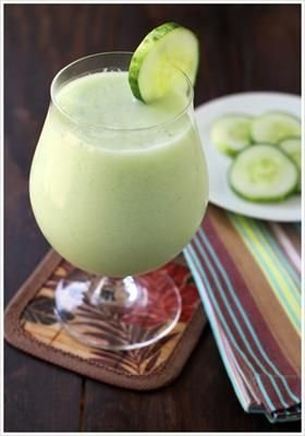 Green Melon Summer Smoothie