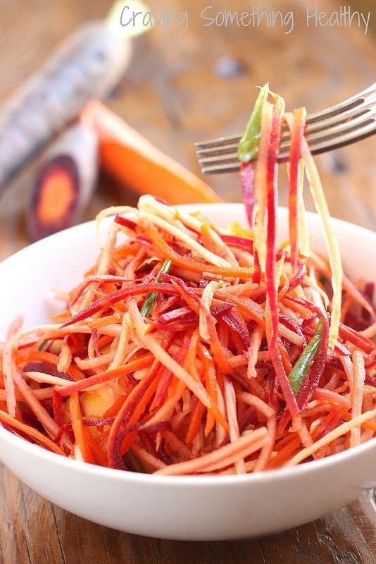 Raw Rainbow Noodles