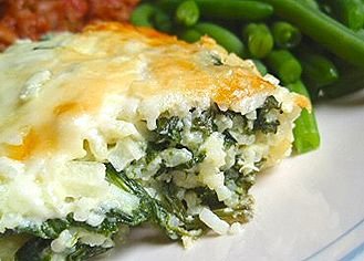 Spinach Rice Casserole