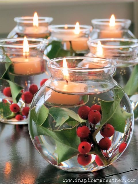 Holly Centerpiece
