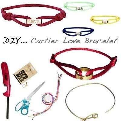 DIY CARTIER LOVE BRACELET