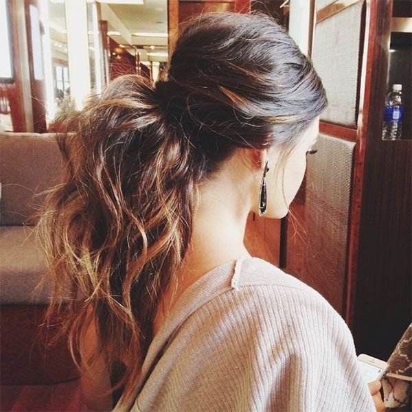 Messy Ponytail