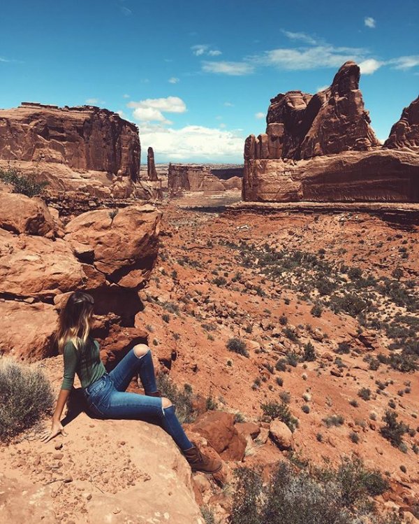 Arches National Park, red, wilderness, arch, valley,