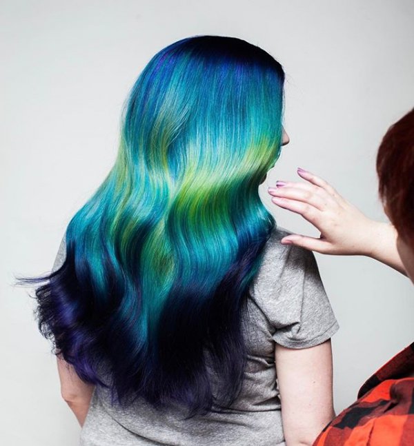 hair, color, face, blue, hair coloring,