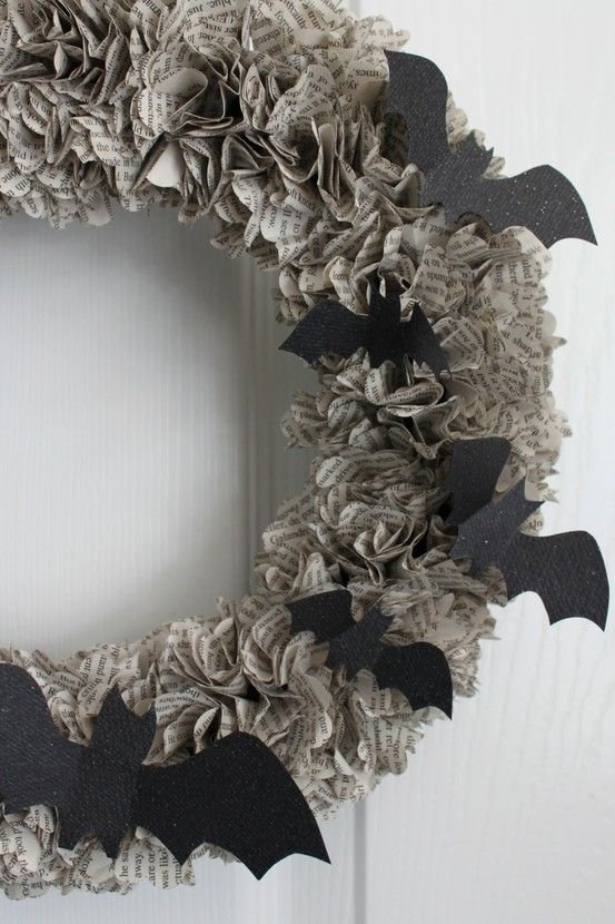 Bats Wreath