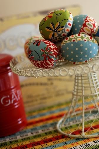 Fabric Eggs