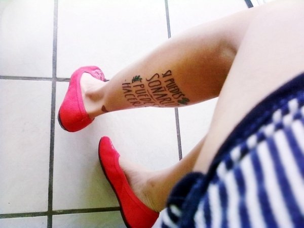 Love the Leg Tattoos