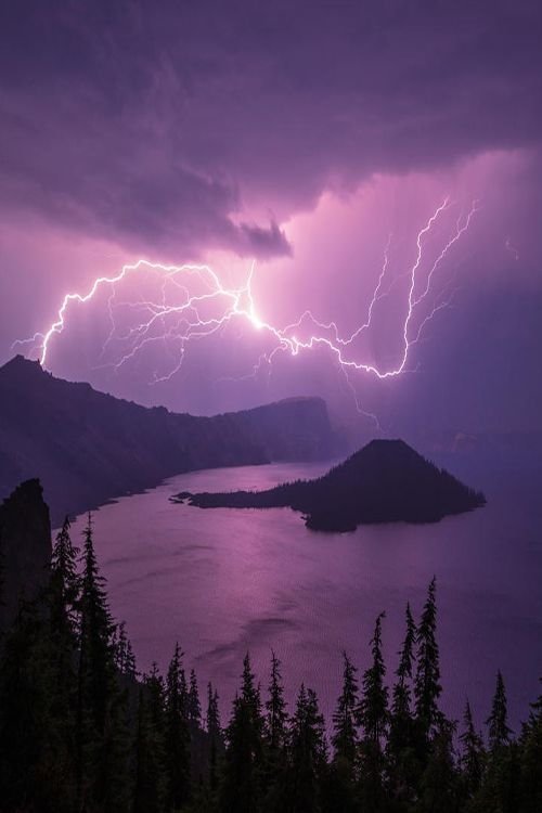 Crater Storm, Crater Lake National Park, Oregon