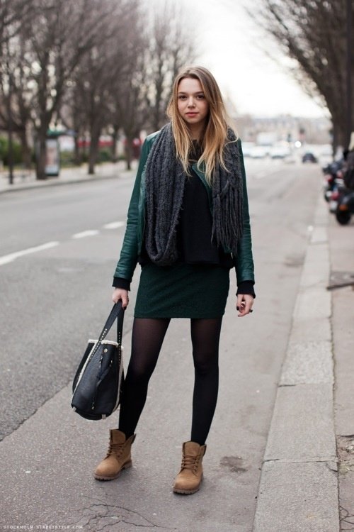 Street style Ways to Rock Timberlands and Look Awesome