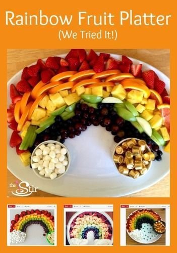 Rainbow Fruit Platter