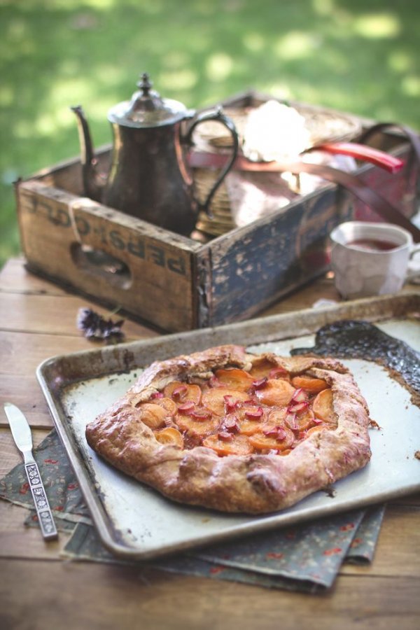 Apricot and Rhubarb