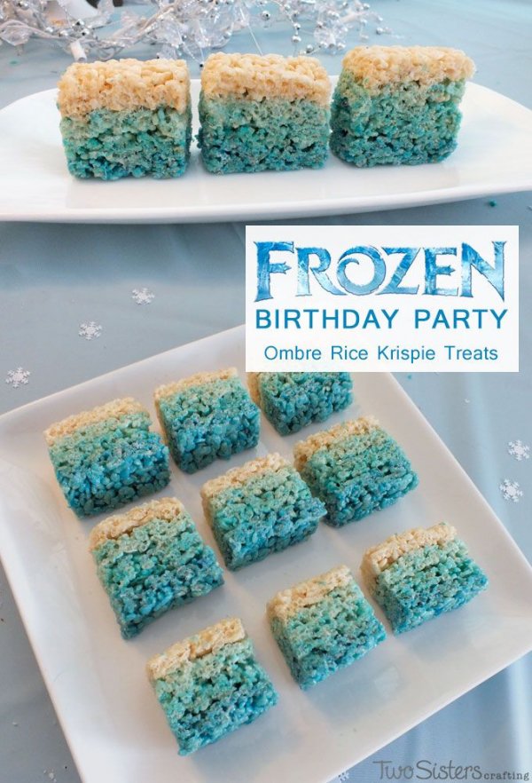 Frozen Rice Krispie Treats