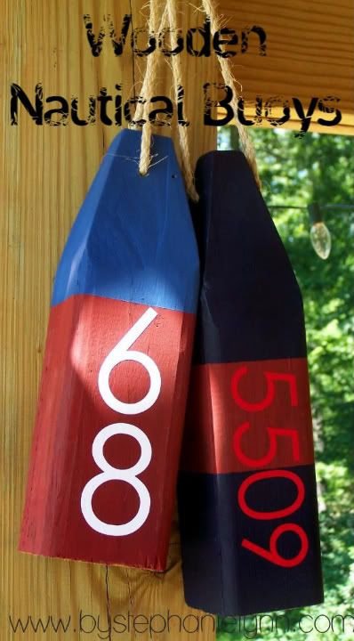 Wooden Nautical Buoys