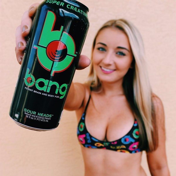 Bang Energy Drink, clothing, beauty, swimwear, muscle,