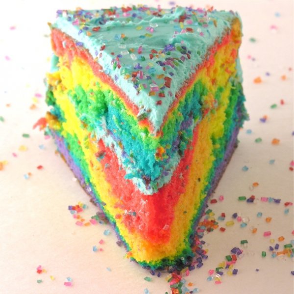 The Second of Many, Many Rainbow Cakes