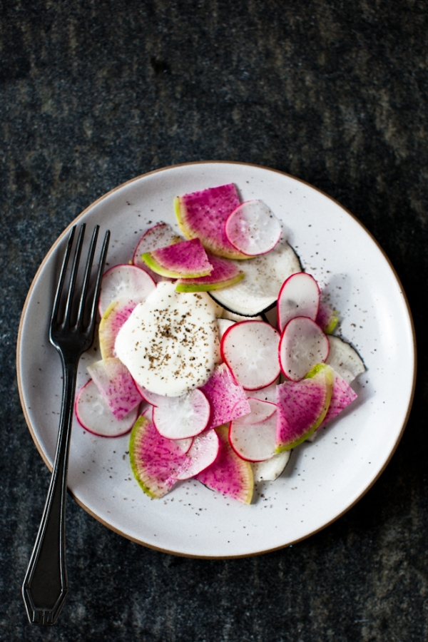 Watermelon Radish Salad