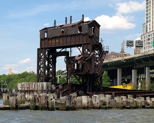 New York Central Railroad 69th St. Transfer Bridge, Manhattan