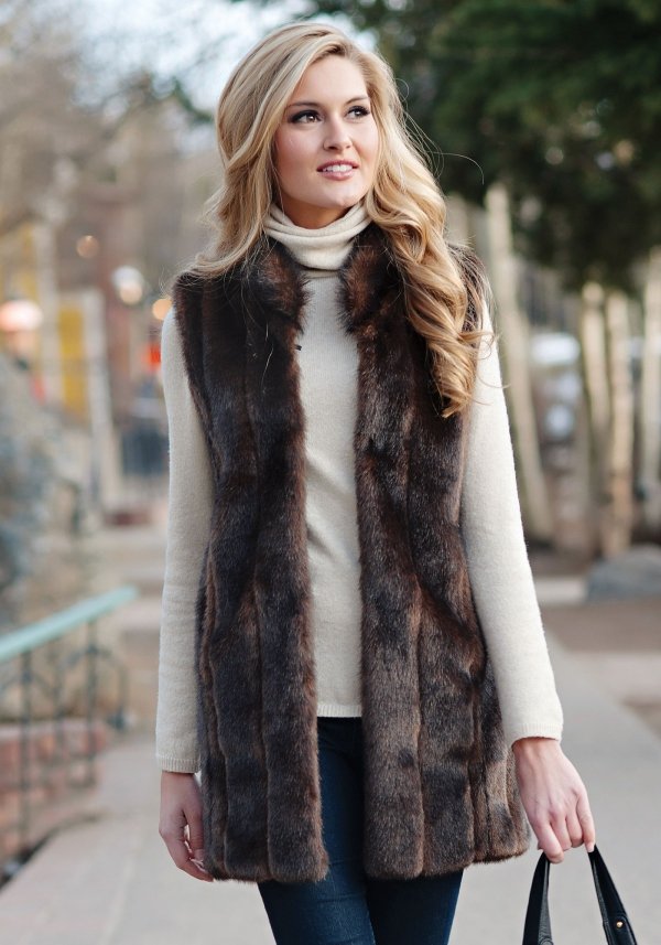 Faux Fur Vest