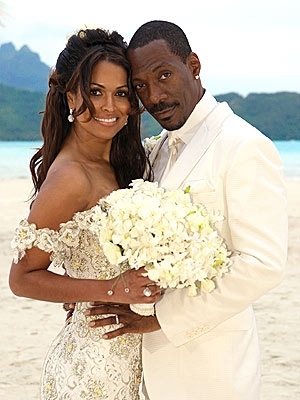 Eddie Murphy and Nicole Mitchell