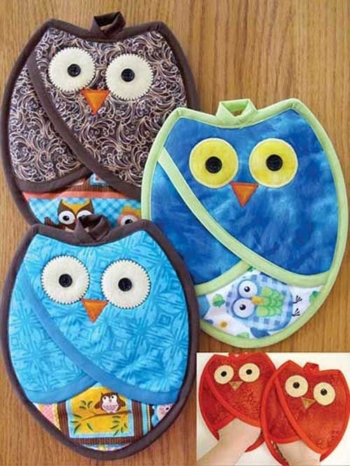 Owl Pot Holders