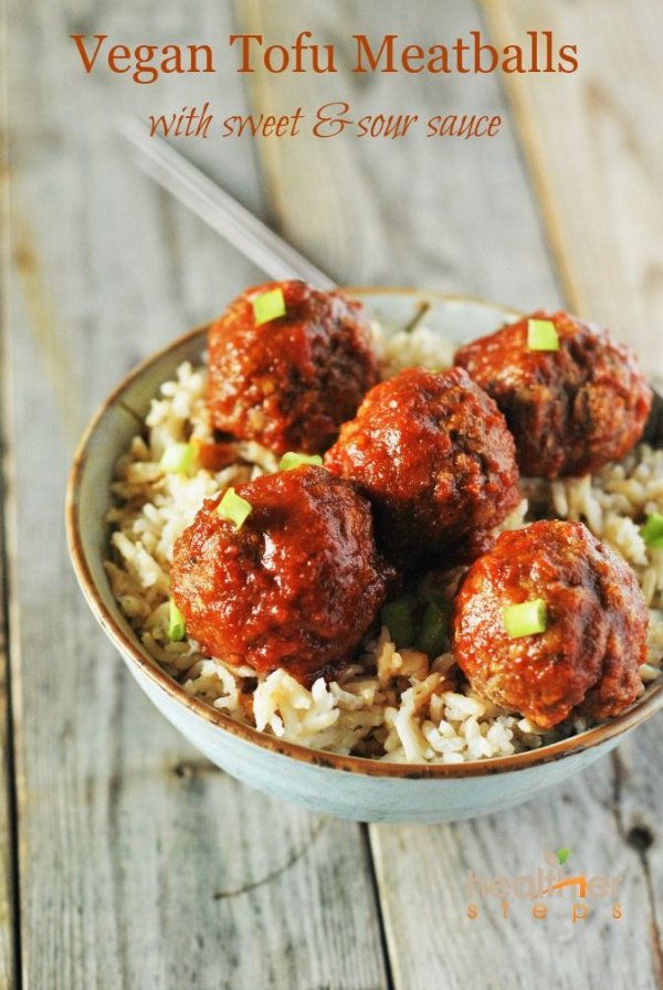 Vegan Tofu Meatballs