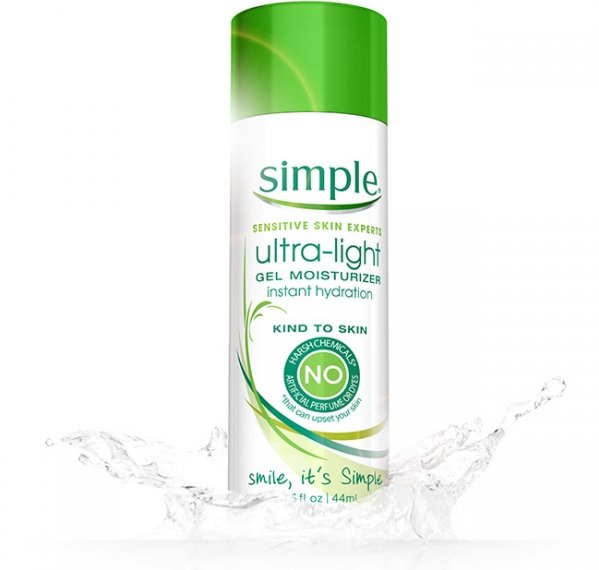 Simple Skincare Ultra-Light Gel Moisturizer