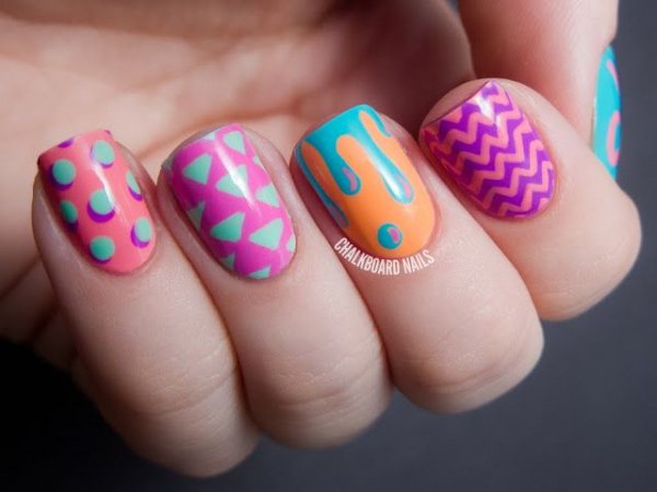 Awesome 80s Nail Art That Will Take You Back to Another Era