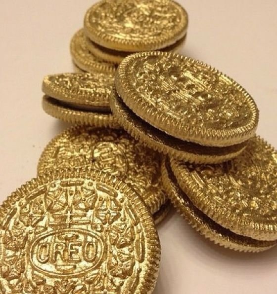 Gold Oreos