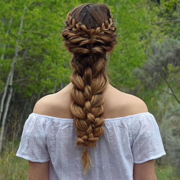 hair, hairstyle, braid, long hair, french braid,