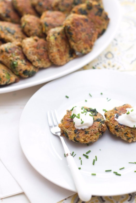 Spinach and Quinoa Patties