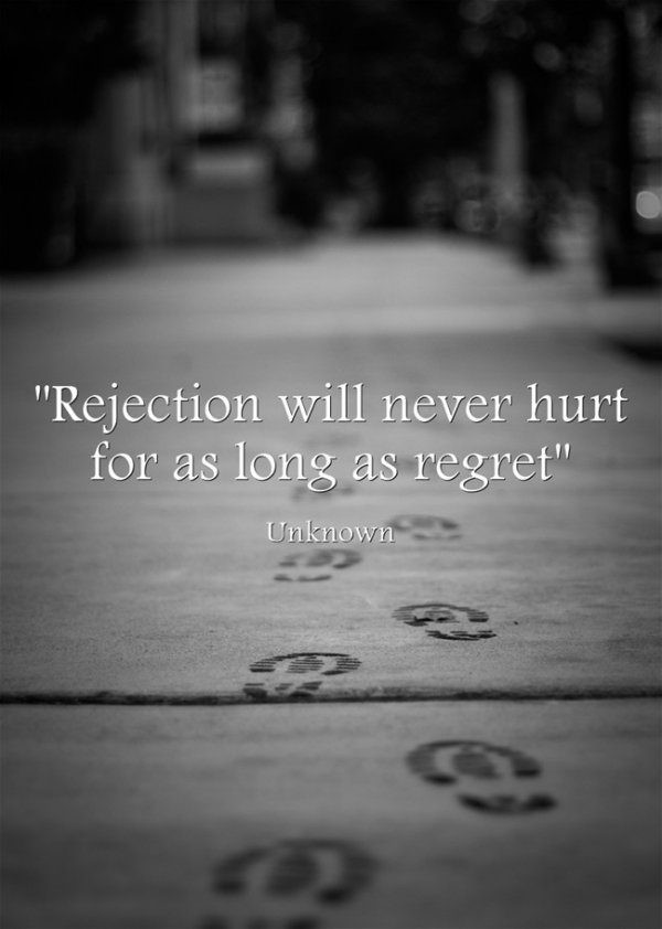 rejection hurts quotes