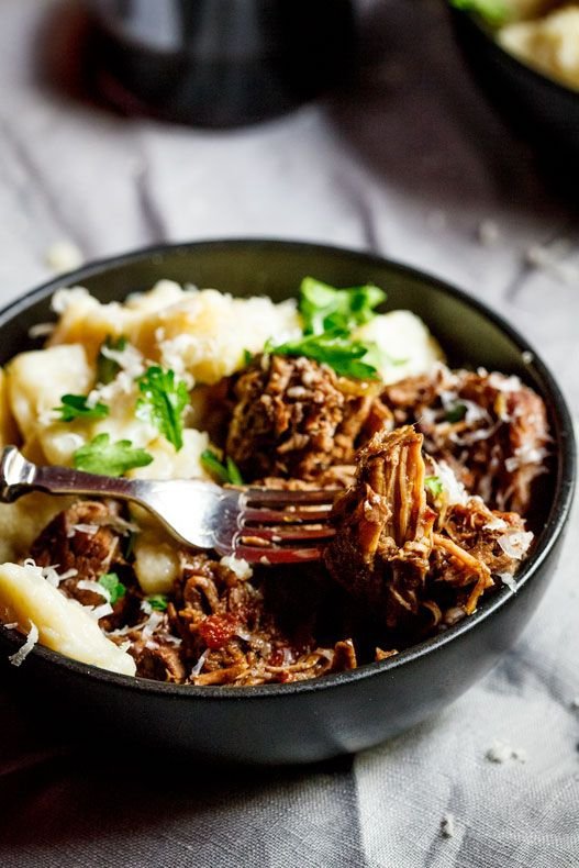 Beef Ragu with Parmesan Gnocchi