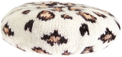 Eugenia Kim Leopard Beret