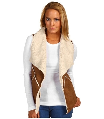 Sanctuary Faux Sherpa Vest