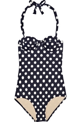 J.Crew Drew Polka-Dot Swimsuit