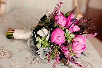 Peonies & Unripe Blackberries...